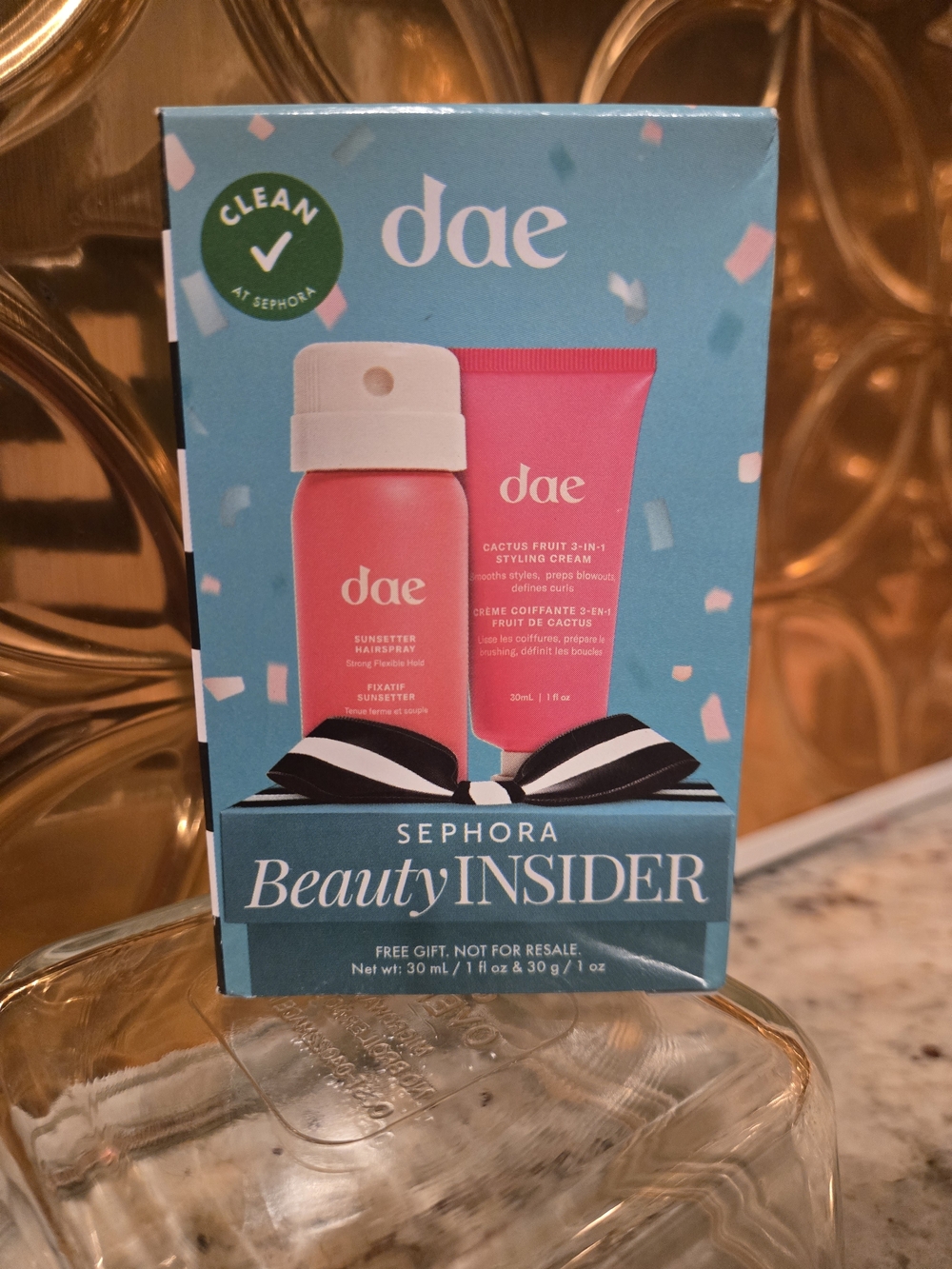 Sephora beauty Insider Dae Styling Cream & Sunsetter Hairspray Set
